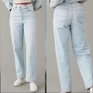 American Eagle Highest Rise Baggy Straight Crossover